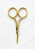 Caia Cosmetics Brow Scissors — precision grooming tool for trimming and shaping brows, cruelty-free Australia